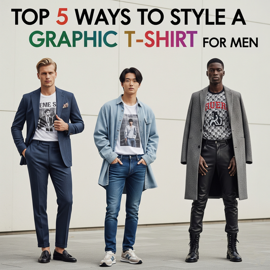 Top 5 Ways to Style a Graphic T-Shirt for Men