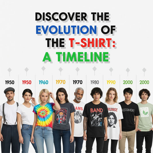 👕 Discover the Evolution of the T-Shirt: A Timeline