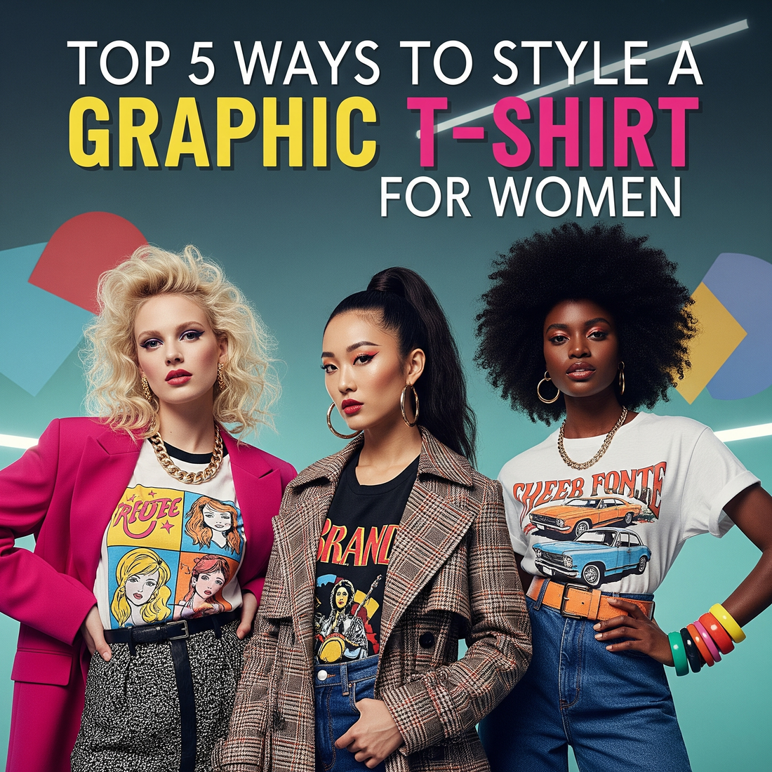 Top 5 Ways to Style a Graphic T-Shirt for Women