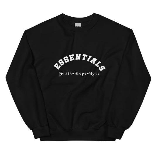 Essentials Sweatshirt (White Logo on Multiple Colors)