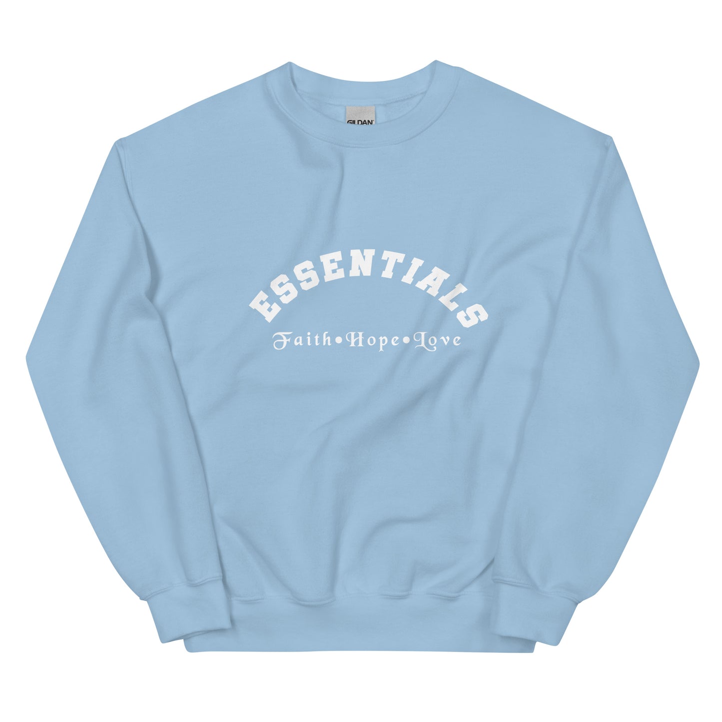 Essentials Sweatshirt (White Logo on Multiple Colors)