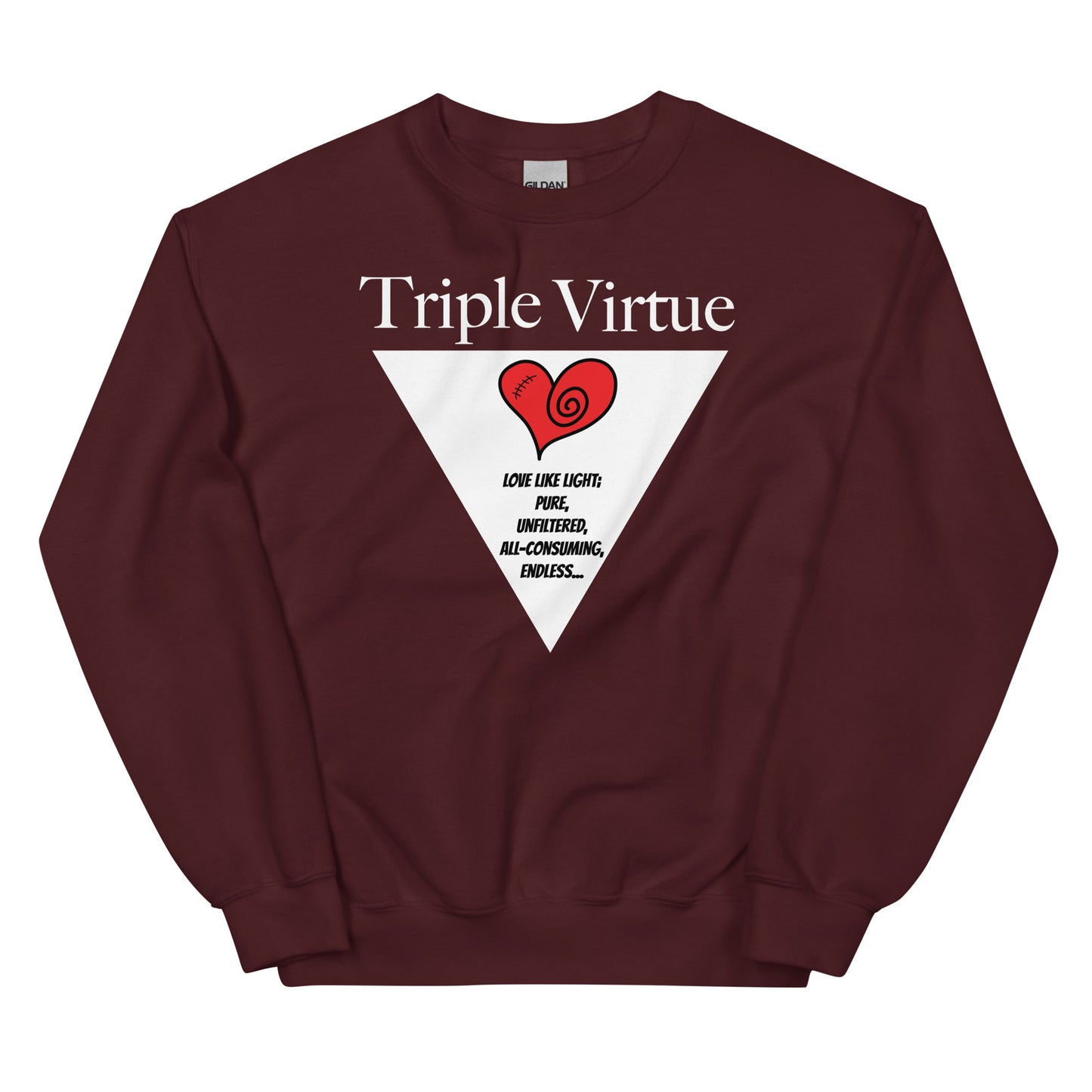 Triple Virtue Sweatshirt (Multiple Colors)