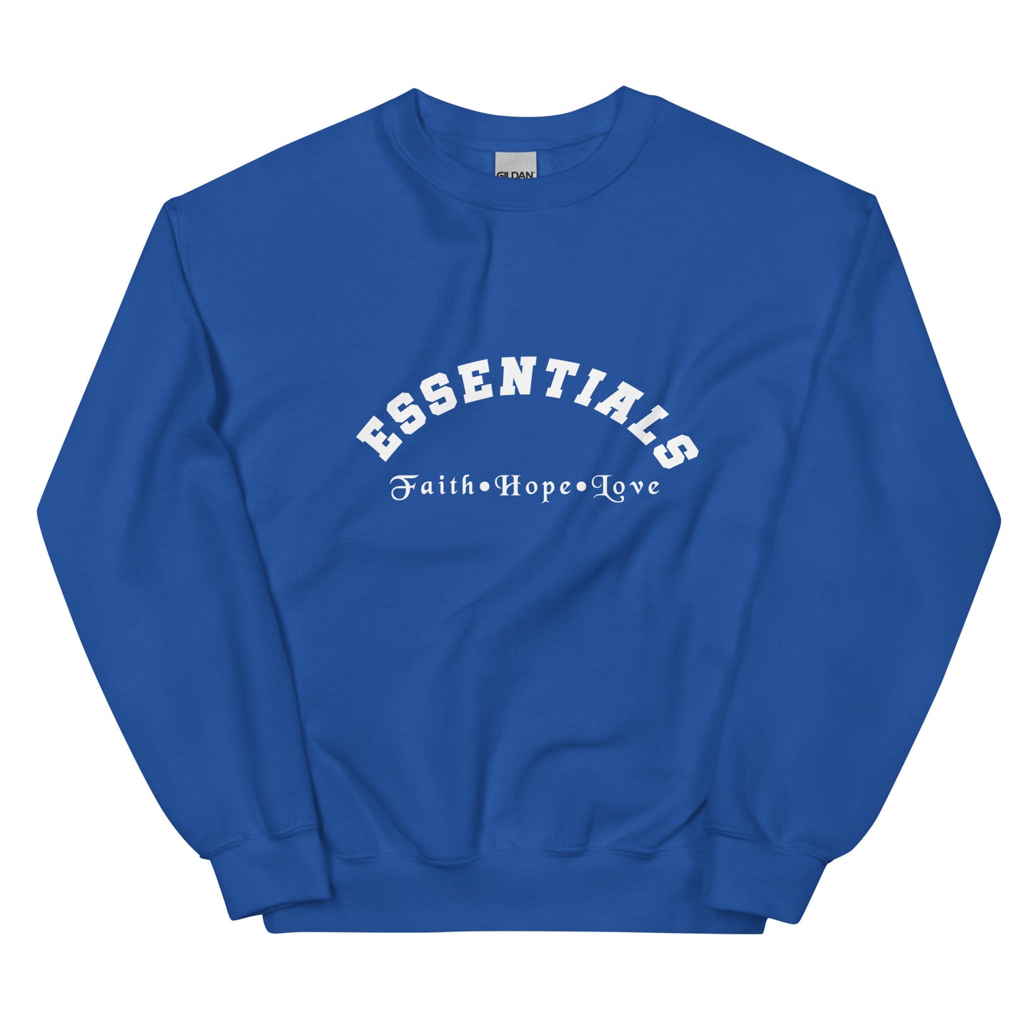 Essentials Sweatshirt (White Logo on Multiple Colors)